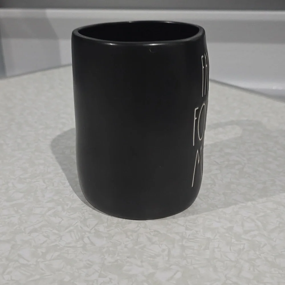 Rae Dunn Black Coffee Mug Fantasy‎ Football Manager